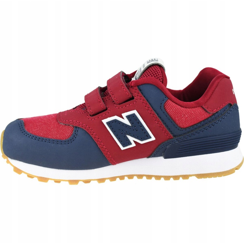 Chaussures New Balance Jr YV574DMI rouge 1