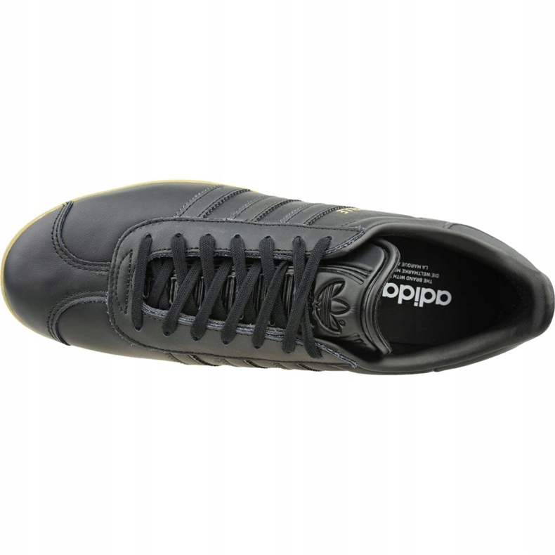 Chaussures Adidas Gazelle M BD7480 noir 2