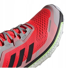 Chaussures Adidas Terrex Agravic Flow M EF2116 rouge gris multicolore 2