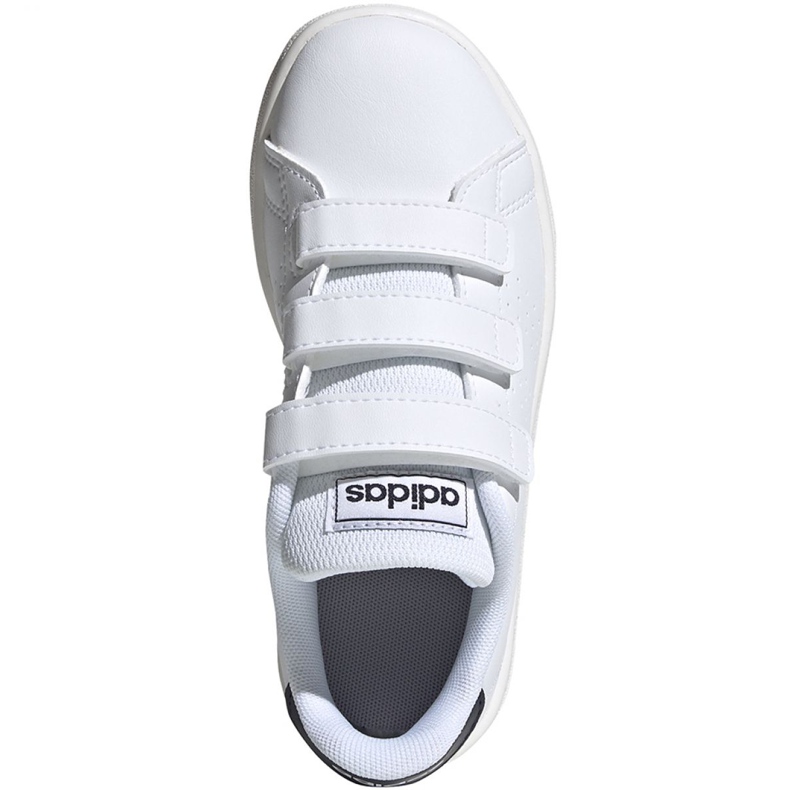 Chaussures Adidas Advantage C Jr FW2589 blanc 1