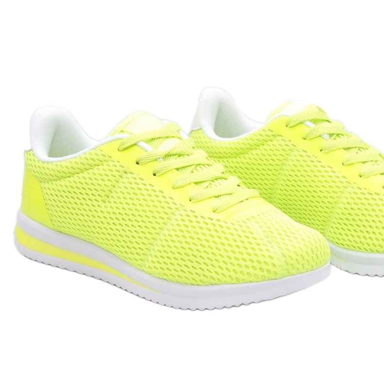 Chaussures de sport femme vert fluo FXZ32-3 2