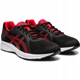 Chaussures de course Asics Jolt 2 M 1011A167-005 le noir rouge 4