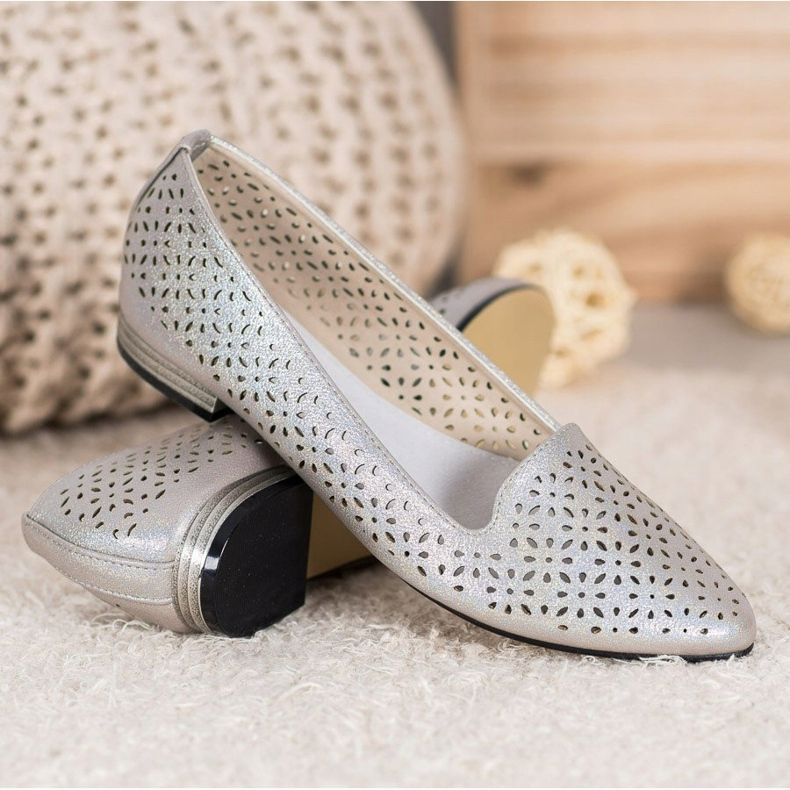 Goodin Ballerines Avec Effet Holo multicolore 1