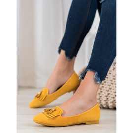 Fama Daim Lords Avec Franges jaune 1