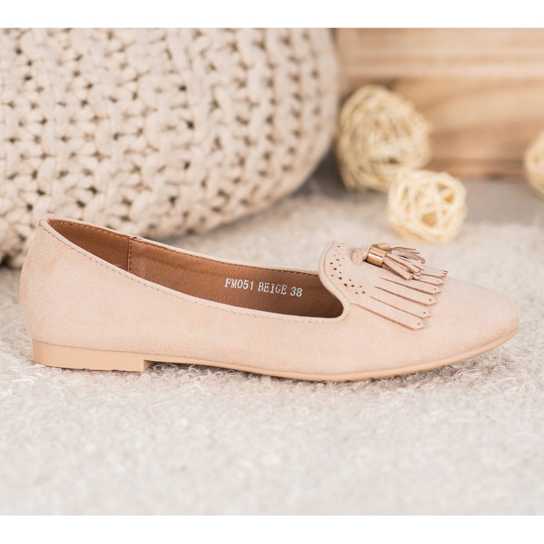 Fama Daim Lords Avec Franges brun 1