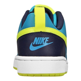 Chaussures Nike Court Borough Low 2 Jr BQ5448-400 bleu 2