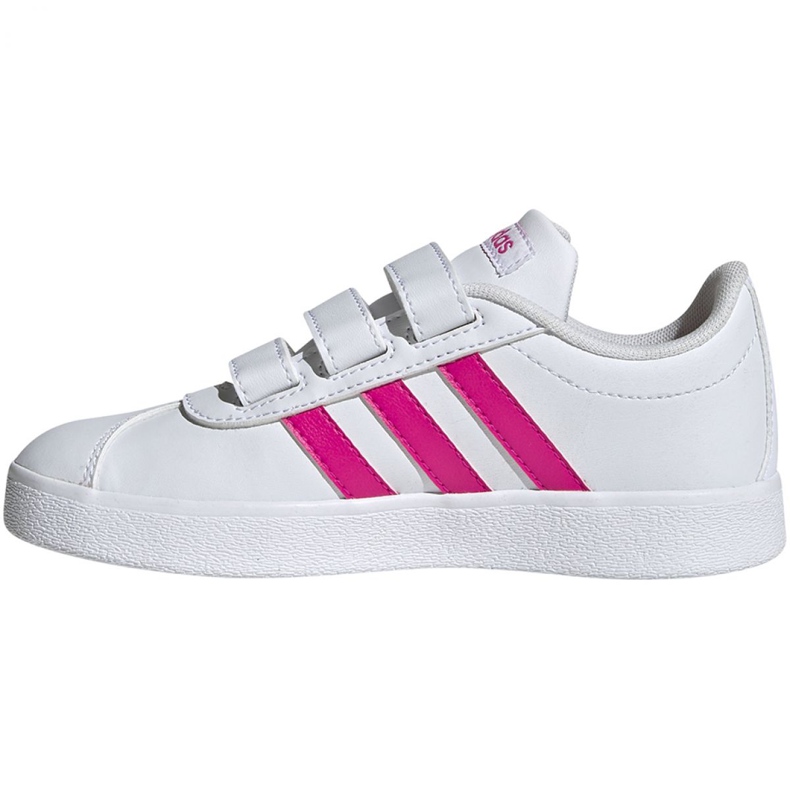 Chaussures Adidas Vl Court 2.0 Cmf C Jr EG3880 blanche 2