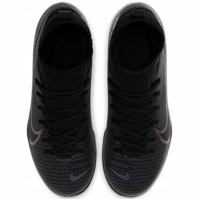 Chaussures de football Nike Mercurial Superfly 7 Club FG / MG Jr AT8150-010 multicolore le noir 1