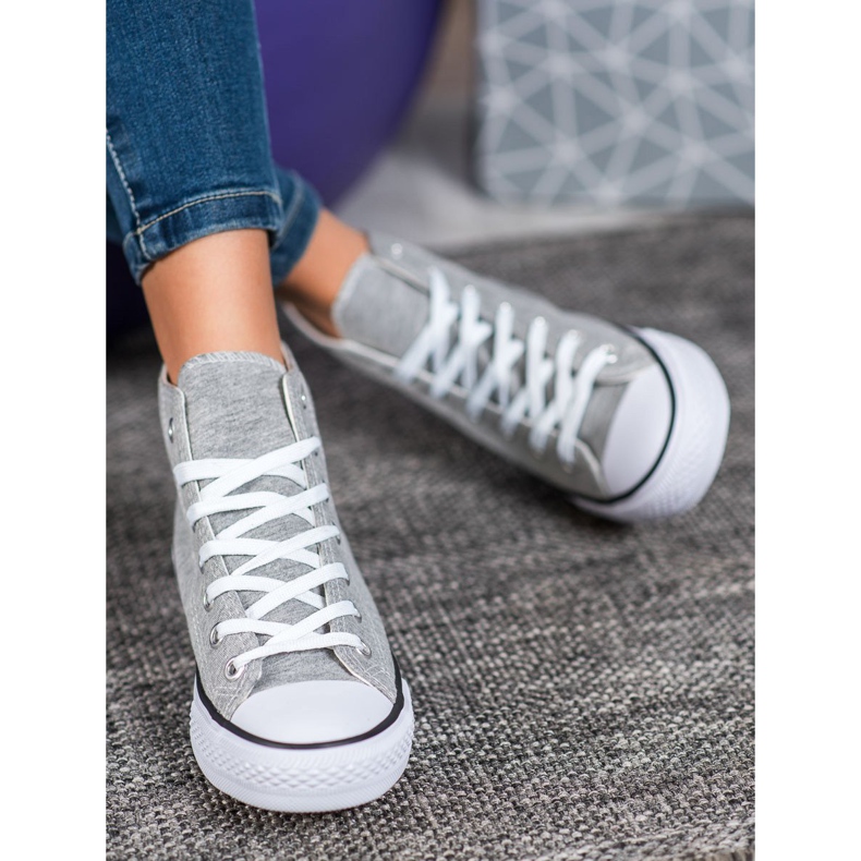 Super Me Baskets montantes gris 2