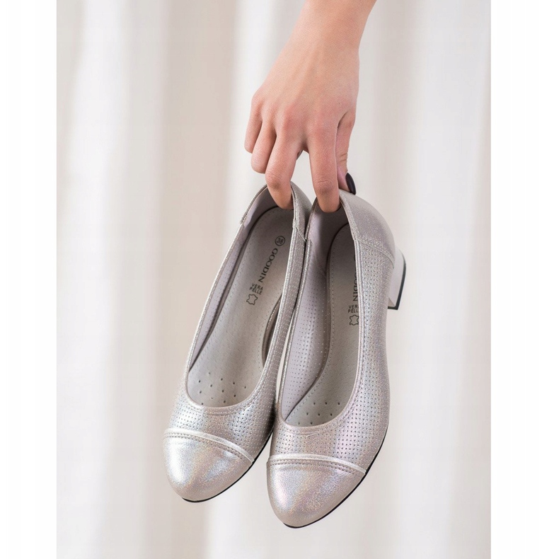 Goodin Escarpins Ajourés Sur Un Pilier multicolore 1