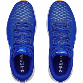 Under Armour Ua Charged Pursuit 2 M 3022594-400 chaussures de course blanc bleu 1