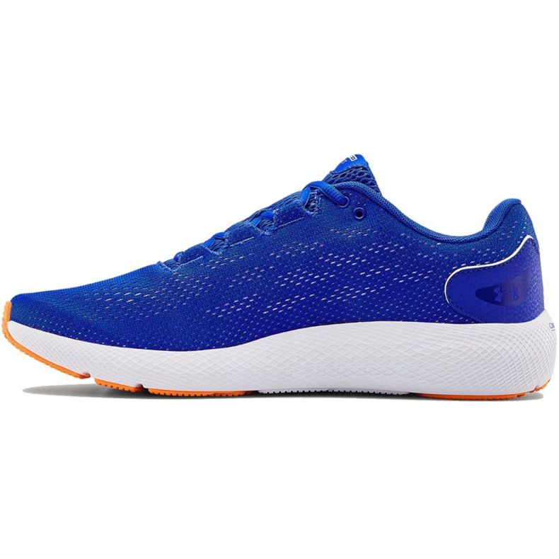 Under Armour Ua Charged Pursuit 2 M 3022594-400 chaussures de course blanc bleu 2