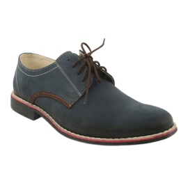 Moskała Chaussures en cuir masculin 761 Moskła bleu marine 1 Moskała Chaussures en cuir masculin 761 Moskła bleu marine 1