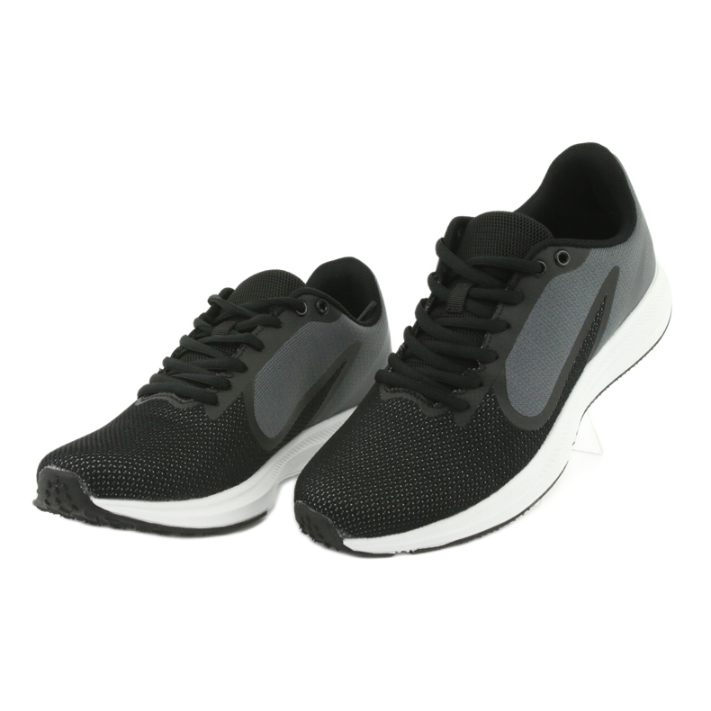 Atletico 1857335 chaussures de sport pour hommes, noires et grises le noir 3