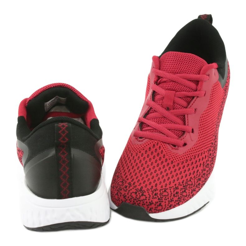 Atletico Chaussures de sport masculin 1856603 Rouge / noir le noir 4