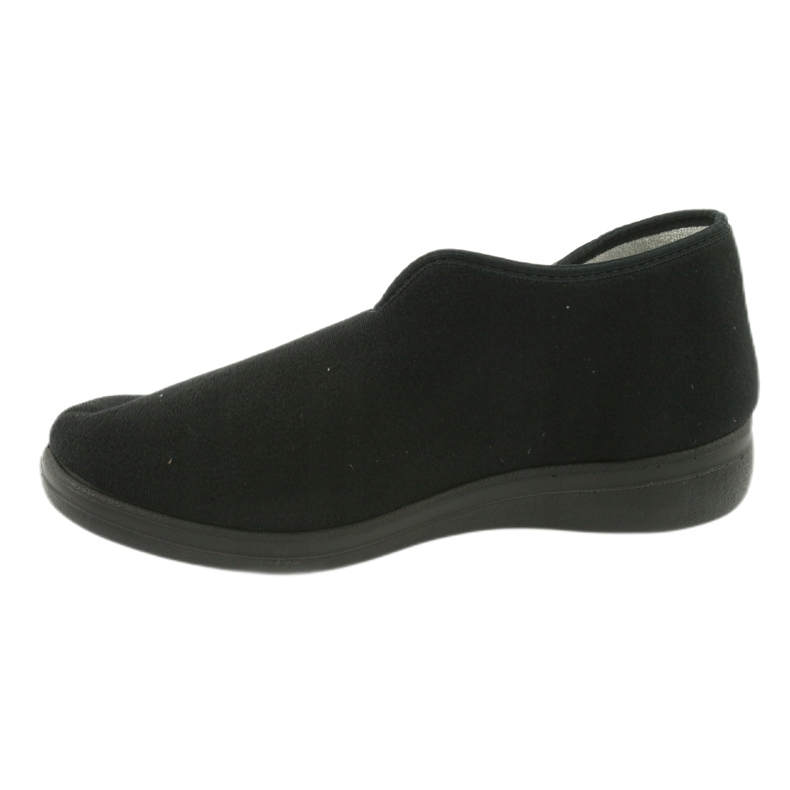 Dr.ORTO Befado chaussons pour hommes avec Velcro 071M001 noir le noir 2