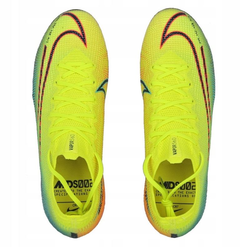 Chaussures de football Nike Mercurial Vapor 13 Elite Mds Fg M CJ1295-703 multicolore jaune 1