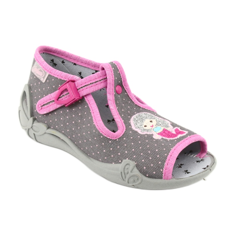 Chaussures pour enfants Befado 213P114 rose gris 2 Chaussures pour enfants Befado 213P114 rose gris 2