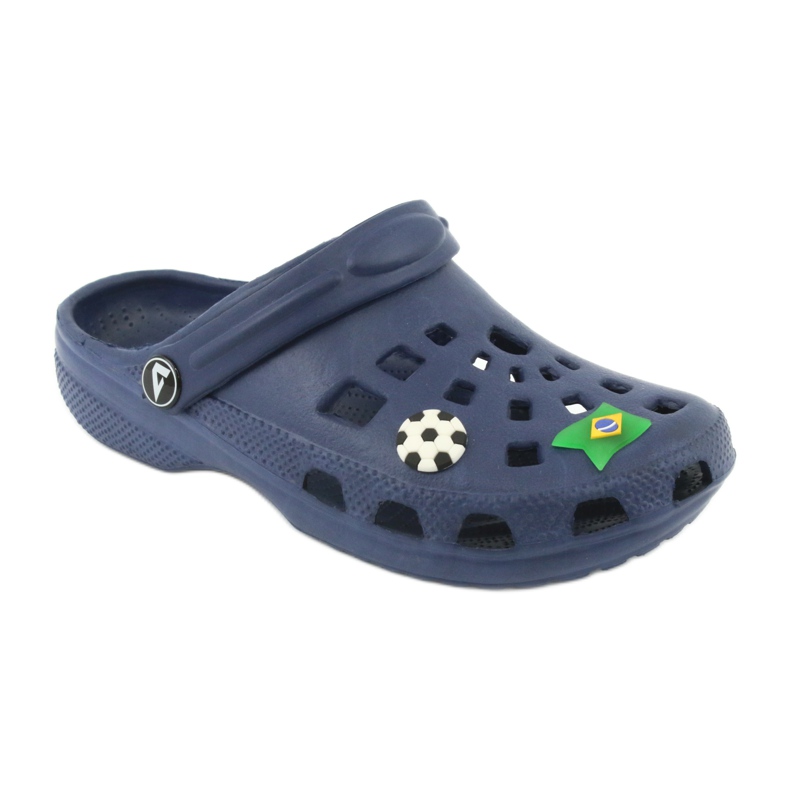 American Club Pantoufles pour enfants kroks américains bleu marine 2