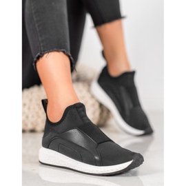 Bona Chaussures noires sur la plate-forme 1