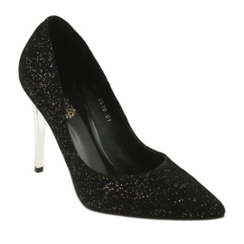 Pompes en cuir sur Szpilka 497 Espinto noir 1