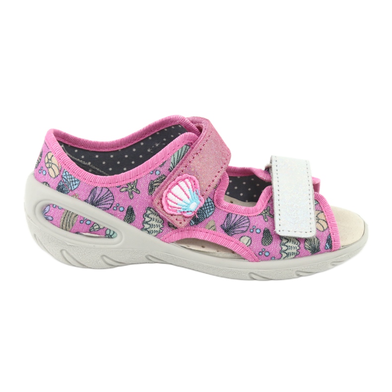 Chaussures enfant Befado 065X134 rose gris multicolore 1