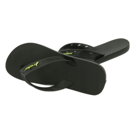 Black and Green Men's Tong-Flops Rider 11573 le noir 5