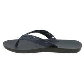 Rider Les tongs masculins blancs de la marine 11573 bleu 2 Rider Les tongs masculins blancs de la marine 11573 bleu 2