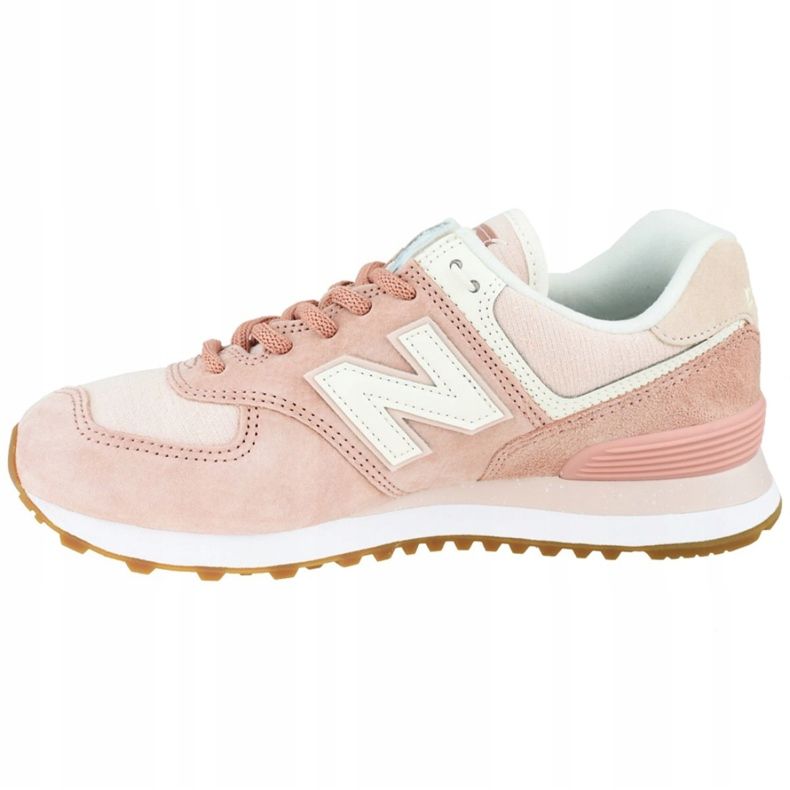 Chaussures New Balance W WL574SAZ orange 1