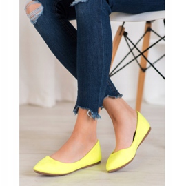 Seastar Ballerines néon jaune 2