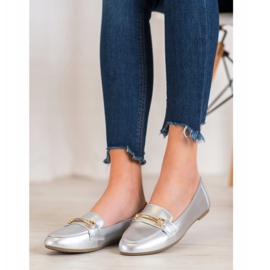 Fama Ballerine Décontractée Avec Ornement gris 1 Fama Ballerine Décontractée Avec Ornement gris 1