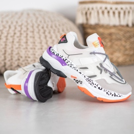 Seastar Baskets mode blanche multicolore 4