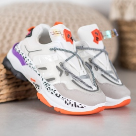 Seastar Baskets mode blanche multicolore 5