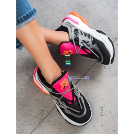 Seastar Baskets mode le noir multicolore 2
