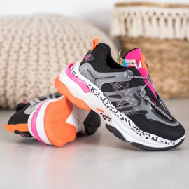 Seastar Baskets mode le noir multicolore 3