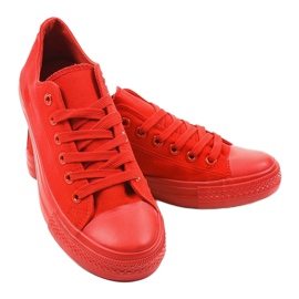 Baskets classiques rouges pour hommes MC1-A5 3