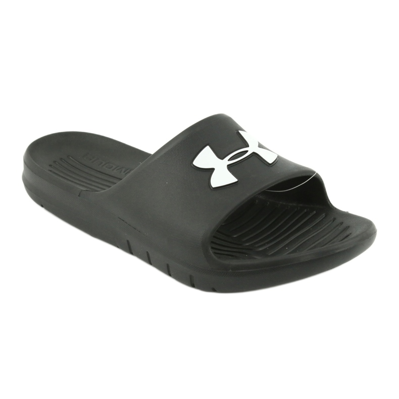 Slippers pour hommes Under Armour Core PTH SL 3021286-001 pour l'eau noire d'eau 1