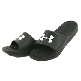 Slippers pour hommes Under Armour Core PTH SL 3021286-001 pour l'eau noire d'eau 3