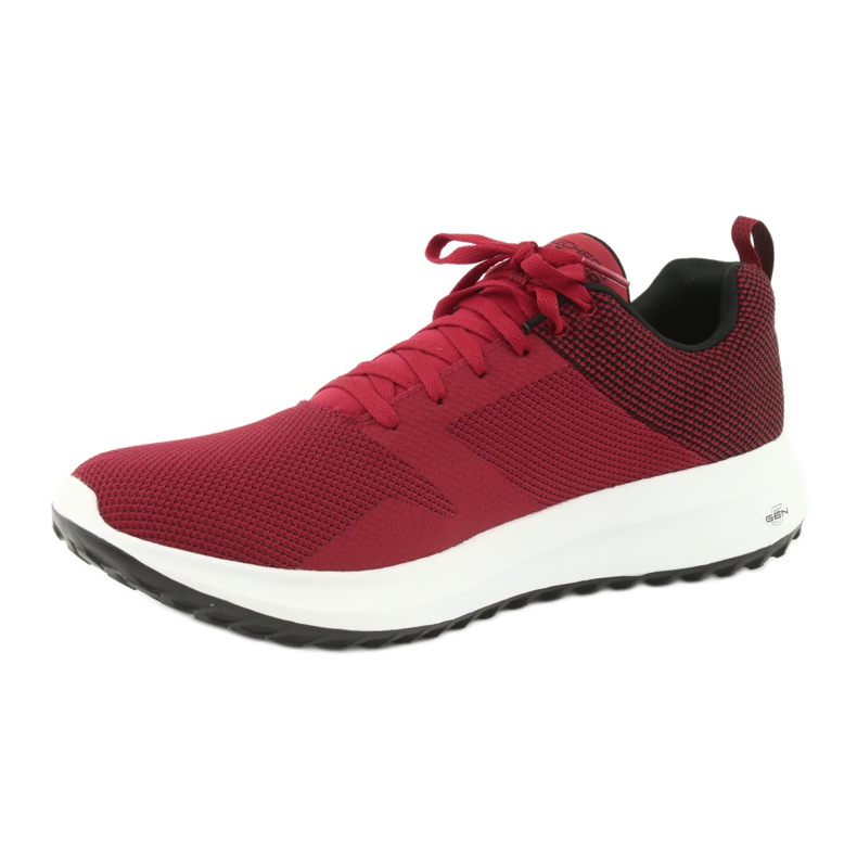 Chaussures Skechers On The Go M 55330-RDBK noir rouge 2