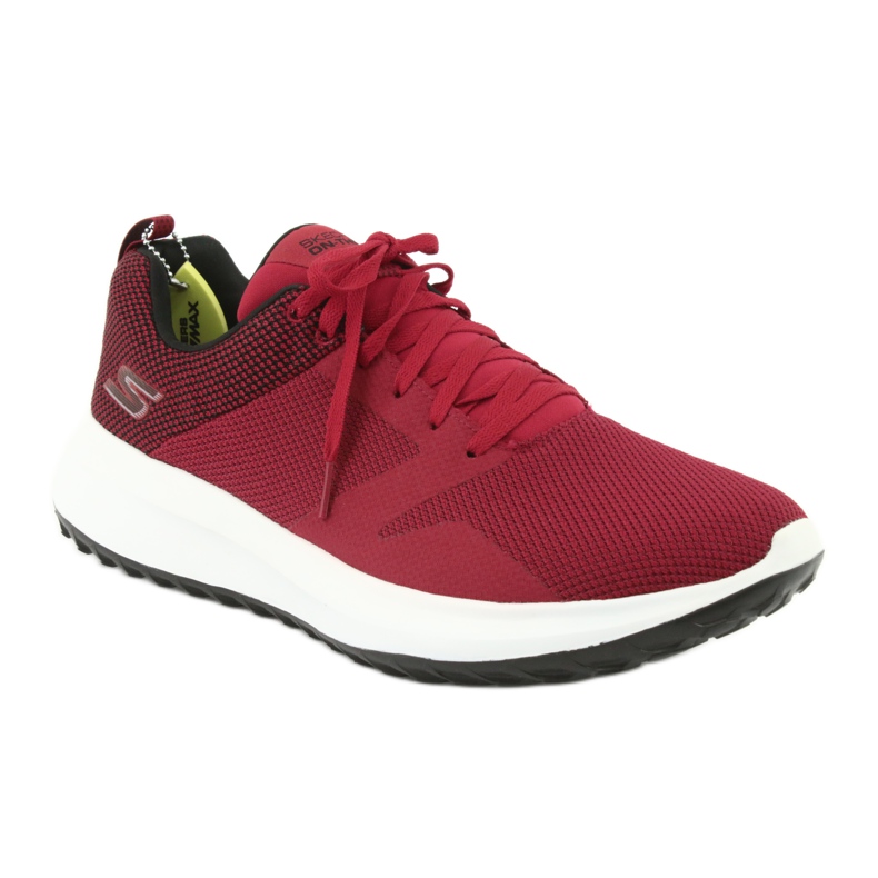Chaussures Skechers On The Go M 55330-RDBK noir rouge 1