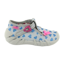 Chaussures enfant Befado 110P380 bleu rose 1 Chaussures enfant Befado 110P380 bleu rose 1