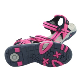 Sandals mousse rose et bleu marine kangaroos 18335 5