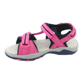 Sandals mousse rose et bleu marine kangaroos 18335 2