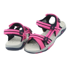 Sandals mousse rose et bleu marine kangaroos 18335 4