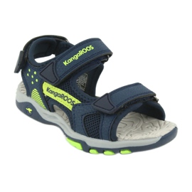 KangaRoos Garçons sandals mousse intérieure marine / vert 18337 bleu 1 KangaRoos Garçons sandals mousse intérieure marine / vert 18337 bleu 1