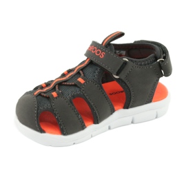 KangaRoos Kangourous 02035 sandales de sport orange gris 2