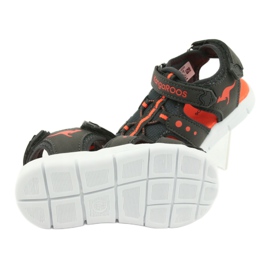 KangaRoos Kangourous 02035 sandales de sport orange gris 5