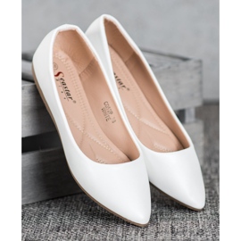 Seastar Ballerines décontractées blanche 4