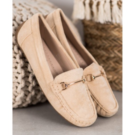 Seastar Mocassins en daim élégants brun 3