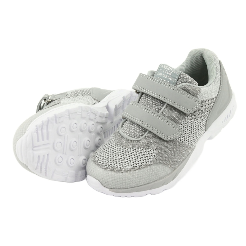 ADI sport fille American Club ES16 gris argent 5